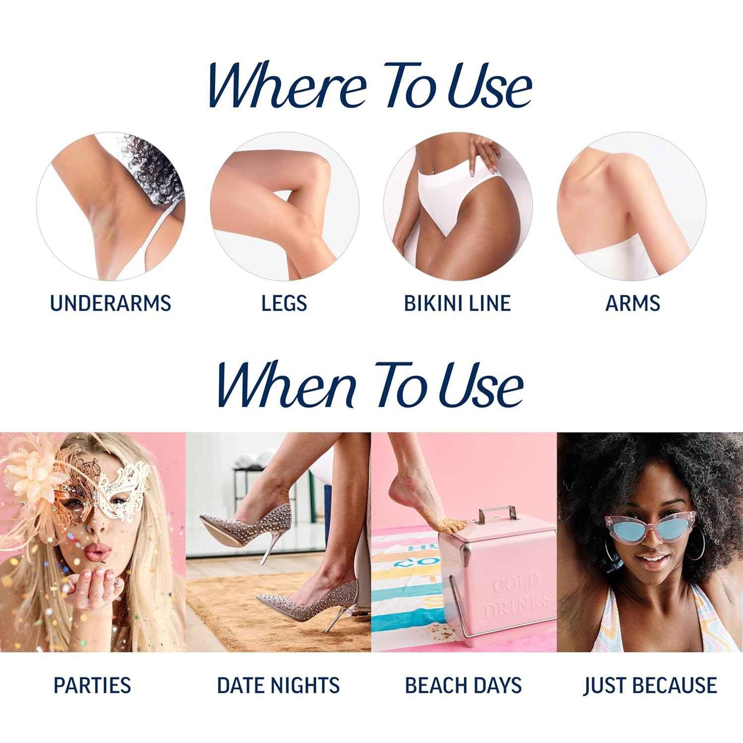 VEET Ready-To-Use Waxing Kit For Women, Wax Strips For Body Hair Removal, Wax Kit For Legs and Body, Personal Care Product, Hair Remover