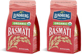 Lundberg Organic Basmati, Long-Grain Brown Rice – Non-Sticky, Fluffy & Aromatic, 32 Oz