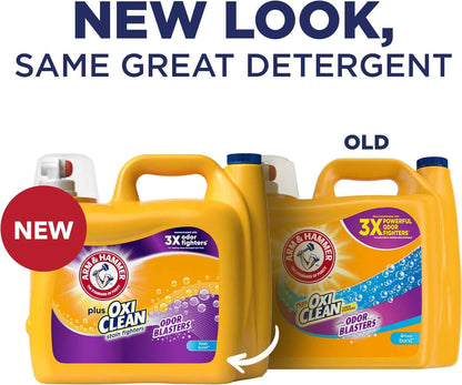 ARM & HAMMER Plus OxiClean Odor Blasters, Liquid Laundry Detergent