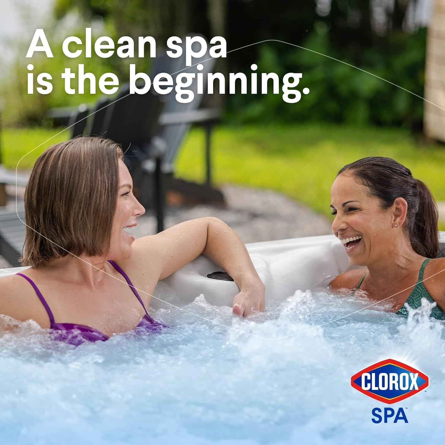 Clorox® Pool&Spa™ Spa Water Clarifier, For Crystal Clear Spa Water, Clears Dull, Hazy or Cloudy Water, 16 Ounce (Pack of 1)