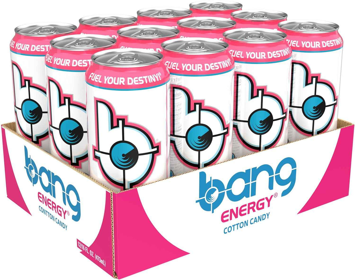 Bang Energy, Sugar-Free Energy Drink, 16-Ounce
