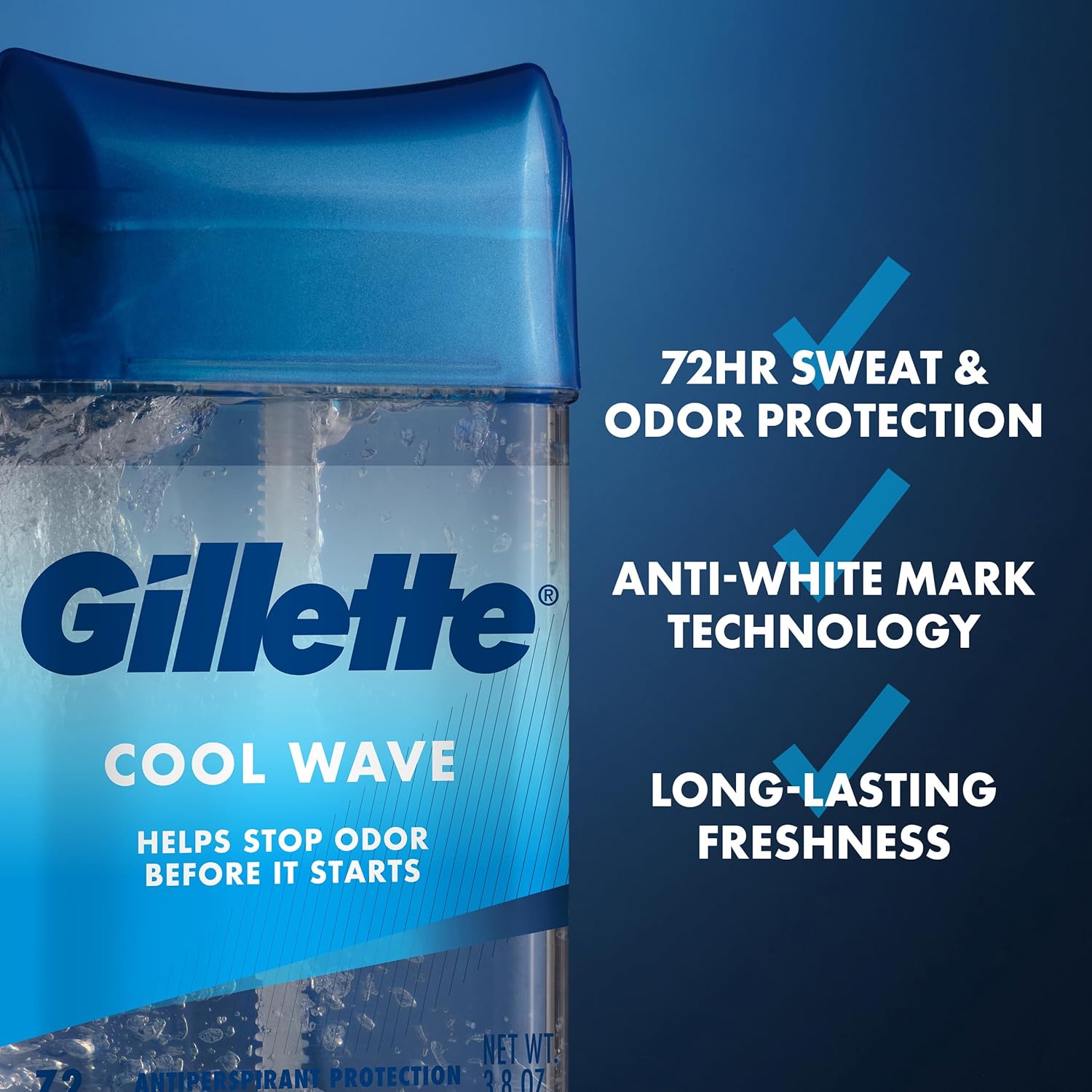 Gillette_Antiperspirant_and_Deodorant_for_Men,_72hr_Clinical_Strength_Sweat_&_Odor_Protection,_Long_Lasting_Freshness,_Anti-White_Mark_Technology,_Clear_Gel,_Cool_Wave_Scent,_3.8_oz_(Pack_of_4)