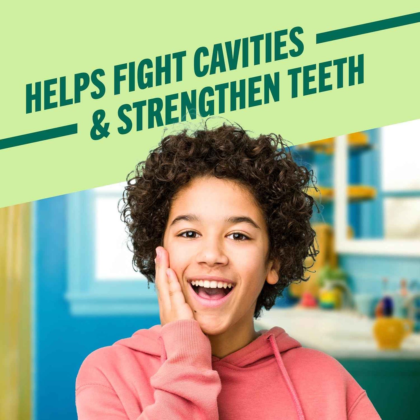 TheraBreath Kids Mouthwash with Fluoride, Organic Wacky Watermelon, Anticavity, 16 fl oz (2 Pack)