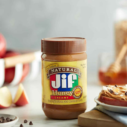 Jif Natural Creamy/ Natural Creamy with Honey/ Natural Crunchy