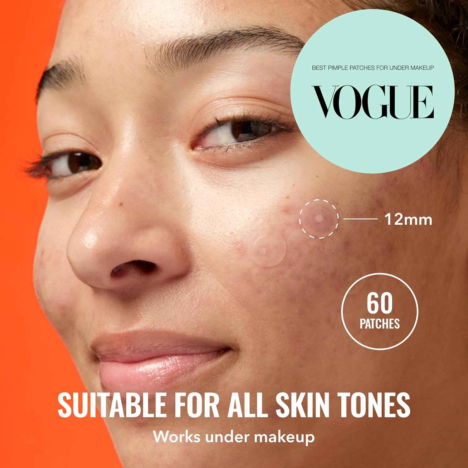 Good Molecules Pimple Patches for Face, Ultra-Thin Hydrocolloid Acne & Zit Patches, Invisible Under Makeup, Clinically Tested Acne Spot Treatment