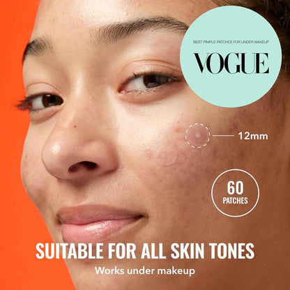 Good Molecules Pimple Patches for Face, Ultra-Thin Hydrocolloid Acne & Zit Patches, Invisible Under Makeup, Clinically Tested Acne Spot Treatment