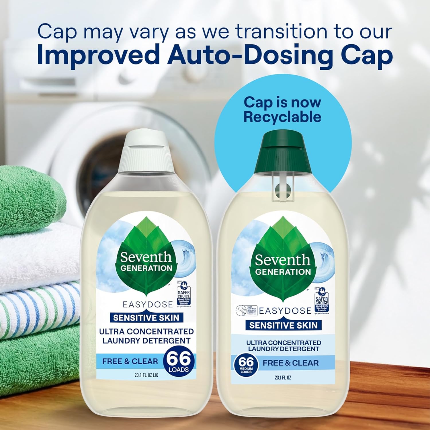 Seventh_Generation_Ultra_Concentrated_Free_&_Clear_Laundry_Detergent,_23.1_fl_oz,_2_Pack,_No_Dyes_or_Fragrance,_EasyDose_Cap,_Sensitive_Skin_Liquid_Laundry_Soap_Targets_Stains_and_Everyday_Messes