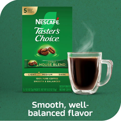 Nescafe_Taster's_Choice_Decaf_Instant_Coffee,_House_Blend,_0.52_Ounce_(Pack_of_60_-12x5_pcs)