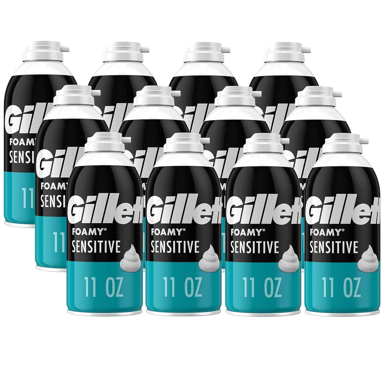 Gillette Foamy Shaving Cream, Sensitive Skin