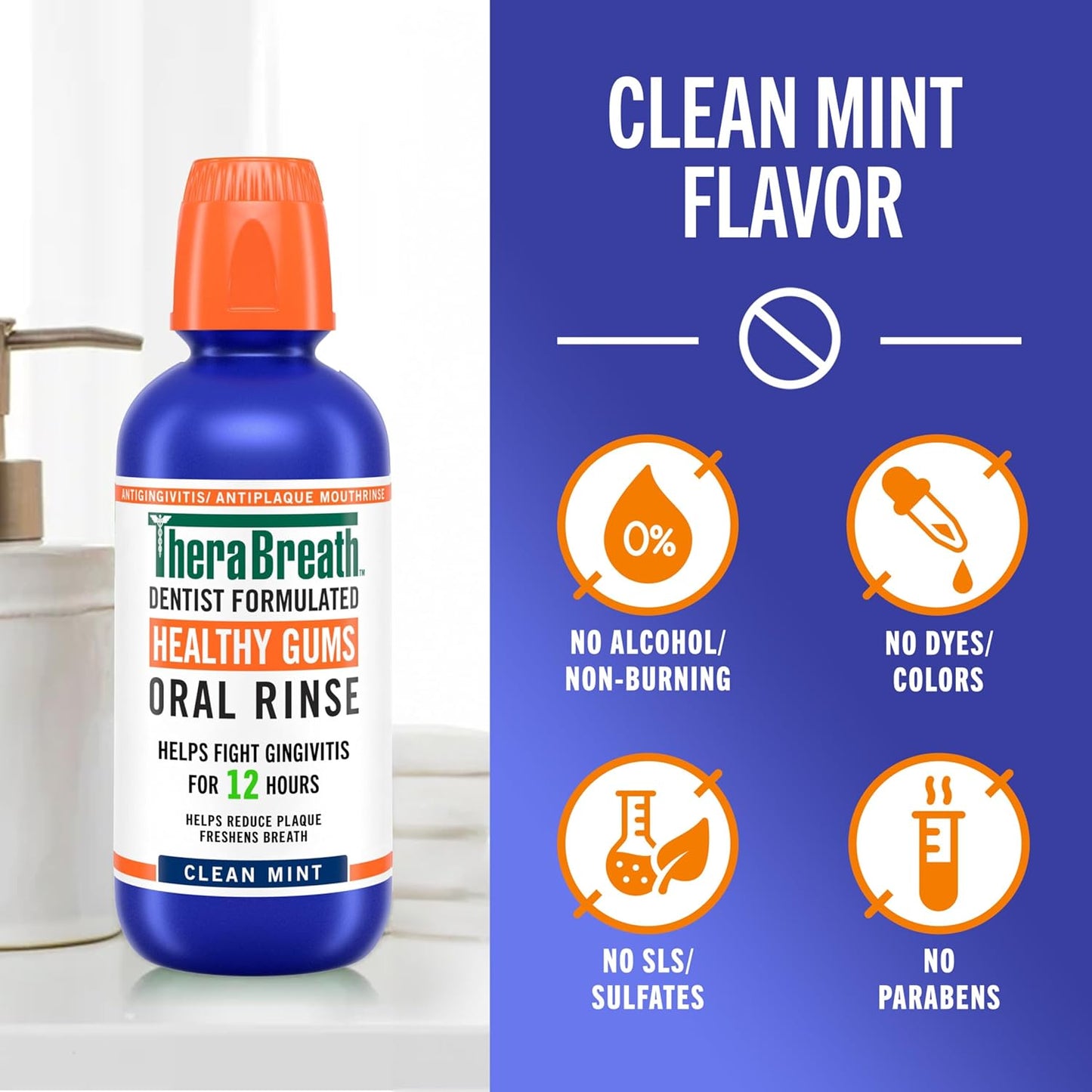 TheraBreath_Healthy_Gums_Oral_Rinse,_Antigingivitis,_Clean_Mint_Flavor,_Dentist_Formulated_to_Help_Prevent_Gingivitis_and_Support_Gum_Health,_Alcohol_Free,_16_Fl_Oz_(Pack_of_2)