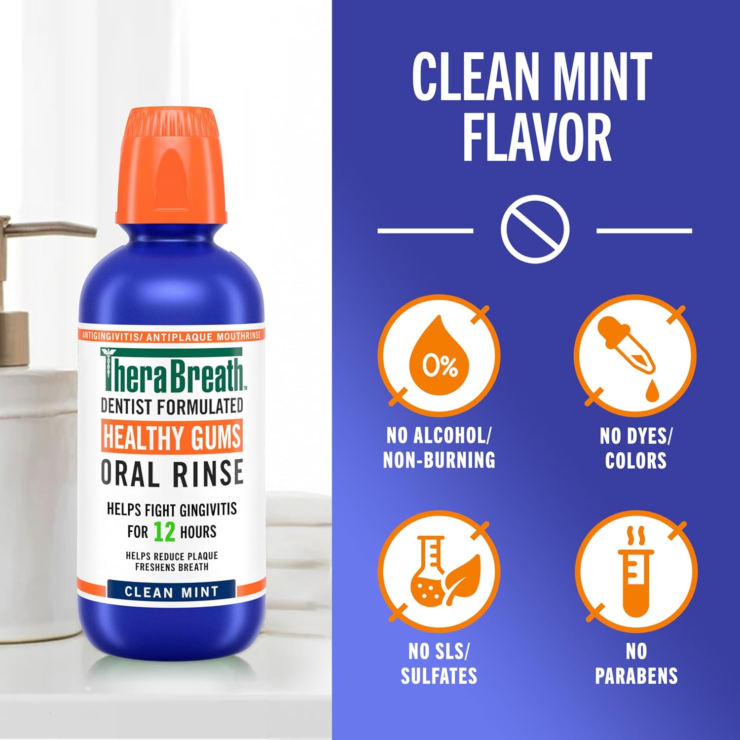 TheraBreath_Healthy_Gums_Oral_Rinse,_Antigingivitis,_Clean_Mint_Flavor,_Dentist_Formulated_to_Help_Prevent_Gingivitis_and_Support_Gum_Health,_Alcohol_Free,_16_Fl_Oz_(Pack_of_2)