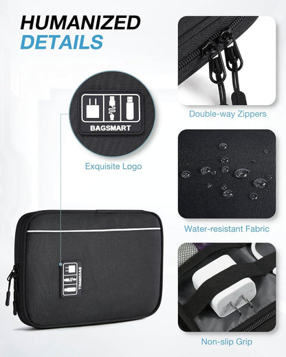 BAGSMART_Large_Electronics_Travel_Organizer_Case,_Tech_Accessories_Cord_Storage_Bag_for_Phone,_Power_Bank,_SD_Card,_Cables,_Black
