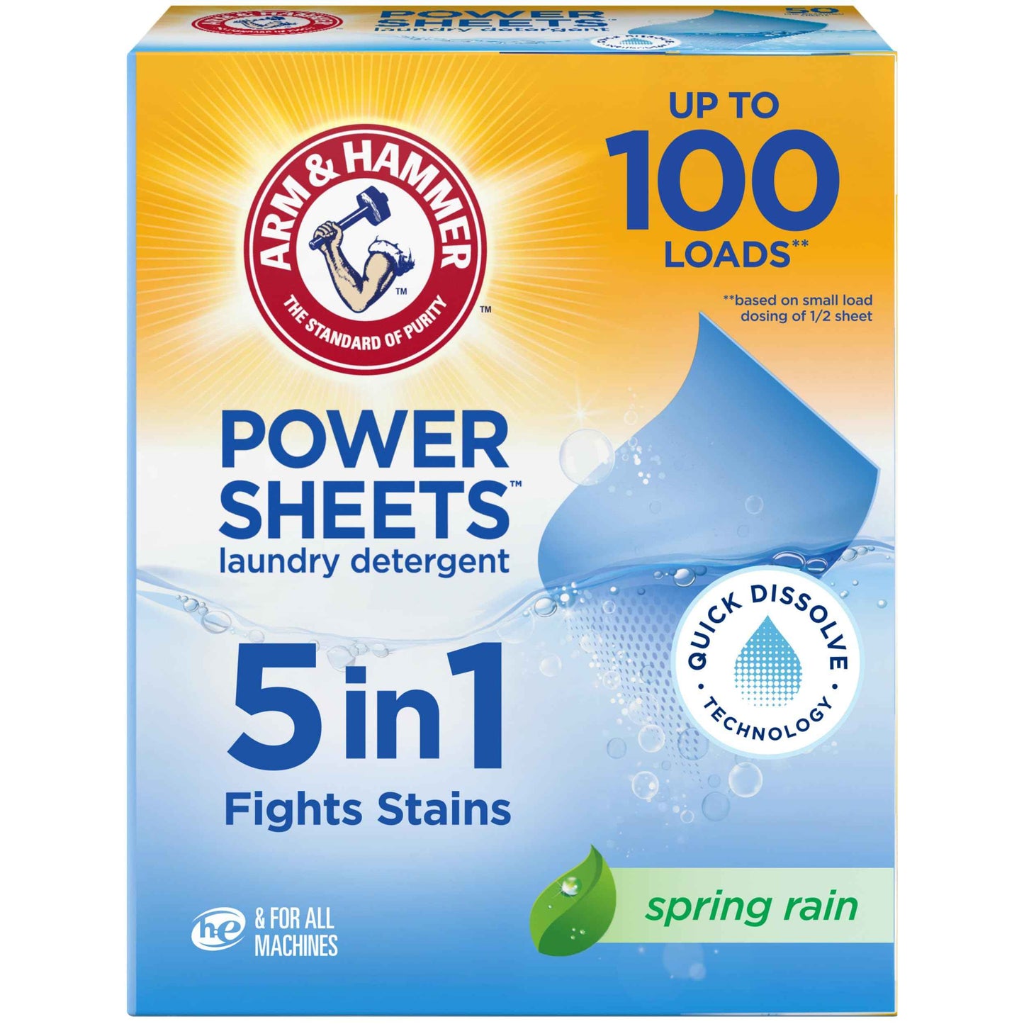 ARM & HAMMER 5in1 Power Sheets Laundry Detergent