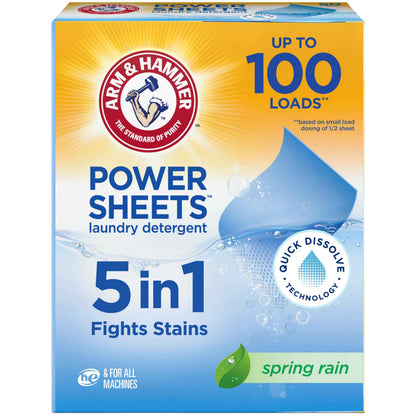 ARM & HAMMER 5in1 Power Sheets Laundry Detergent