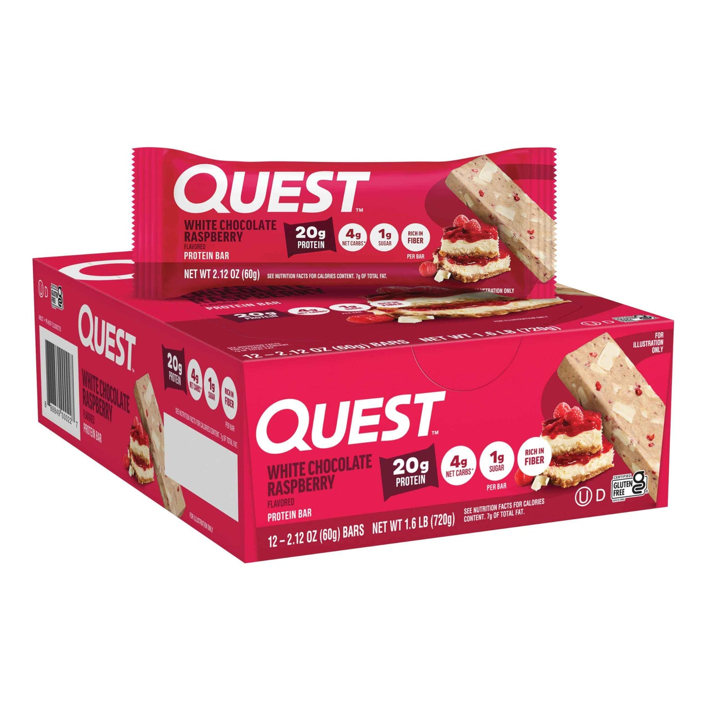Quest Nutrition Ultimate Variety Pack Protein Bars, High Protein, Low Carb, Gluten Free, Keto Friendly
