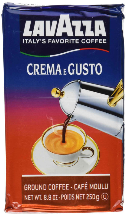Lavazza Ground Coffee, Medium Roast, Arabica and Robusta Blend