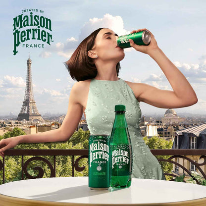 Maison Perrier Ultimate Sparkling Water, 11.15 FL OZ Cans, 8 Count, 3 Pack