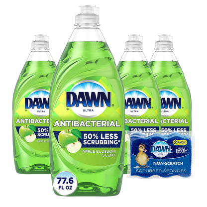 Dawn Ultra Antibacterial Dishwashing Liquid Dish Soap