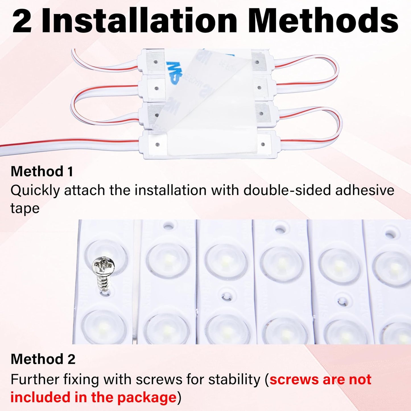 60_LED/120_Led_Van_Interior_Light_Kits,_12V_Led_Light_Strip,_Cargo_Van_Accessories,_Ceiling_Work_Lights_Kit,_Enclosed_Trailer_Lights_for_Truck_Vans_RV_Boats_Caravans,_20_Modules/40_Modules(White)