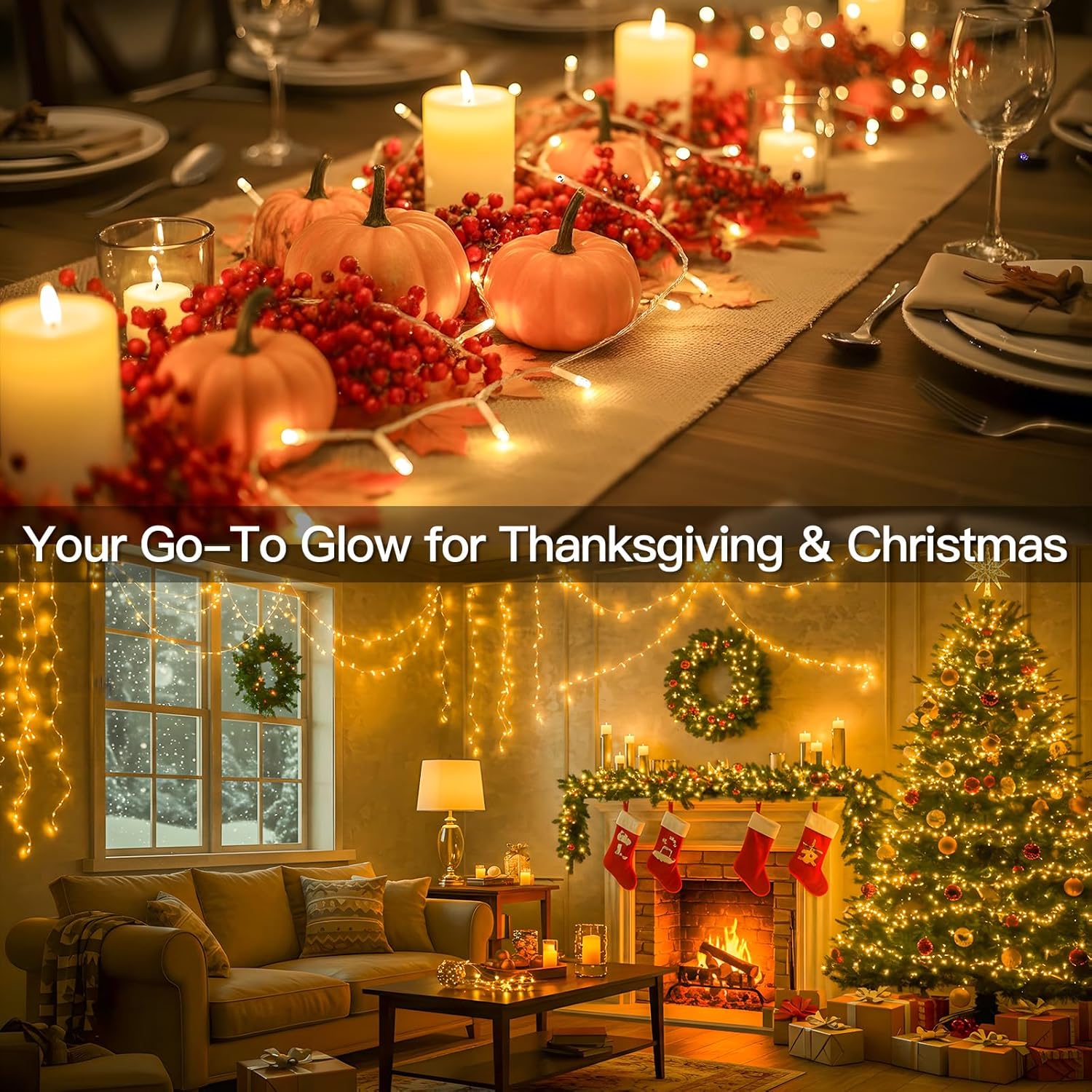 suddus_Indoor_Christmas_Lights_with_Remote,_Warm_White_String_Lights_Plug_in_with_Timer,_33ft_100_LED_Twinkle_Fairy_Lights_for_Bedroom_Xmas_Tree_Wreath_Garden_Party_Outdoor_Thanksgiving_Decorations