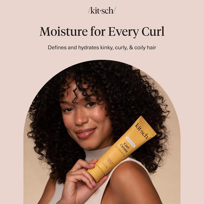 Kitsch_Moisturizing_Curl_Cream_for_Curly_Hair_–_Lightweight_Curly_Hair_Products_for_Men_&_Women_|_Defines_Curls,_Controls_Frizz_&_Boosts_Shine_|_Hydrating_Curling_Cream_-_Ideal_Gifts_for_Women