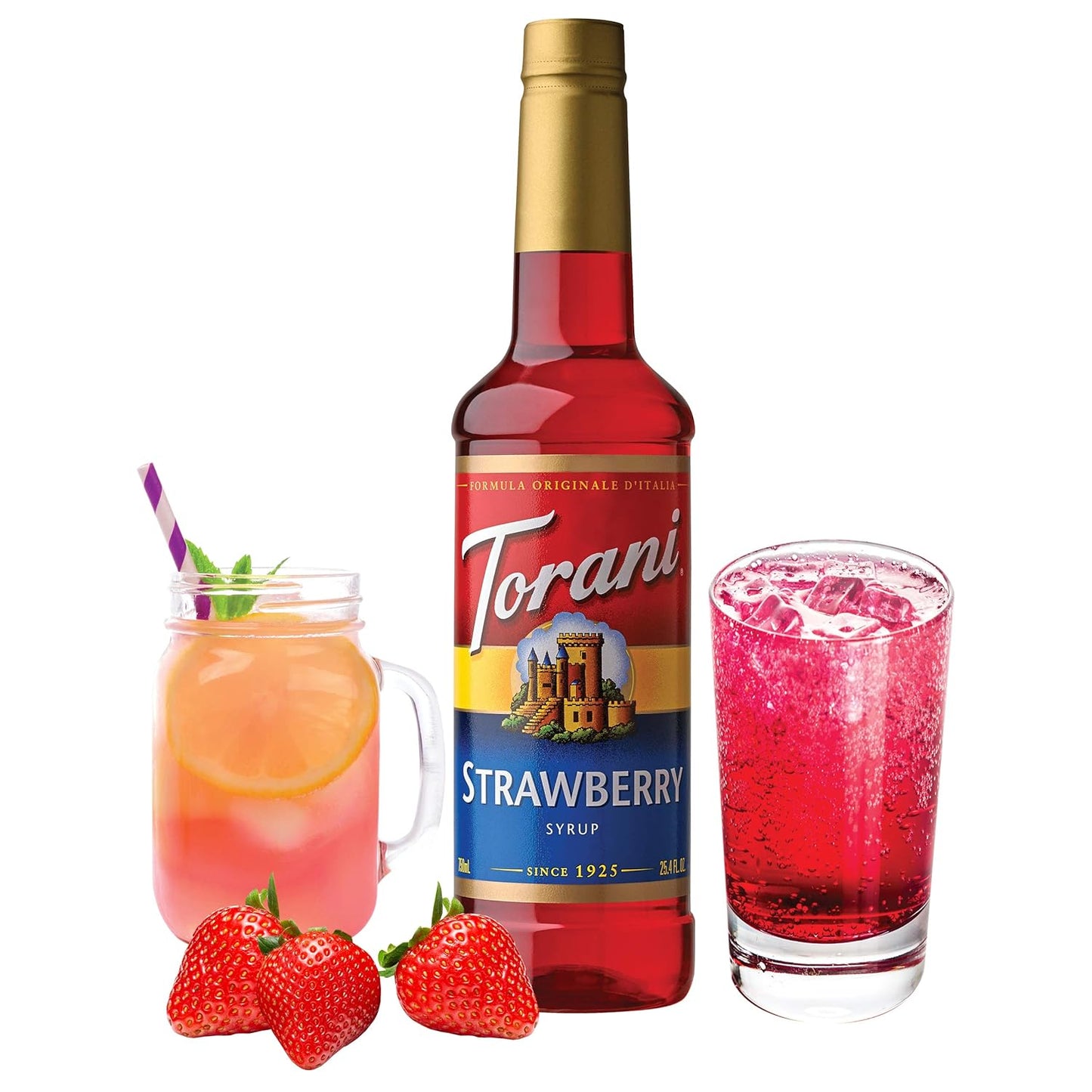 Torani_Strawberry_Flavored_Drink_Syrup,_25.4_fl_oz_(Pack_of_4)