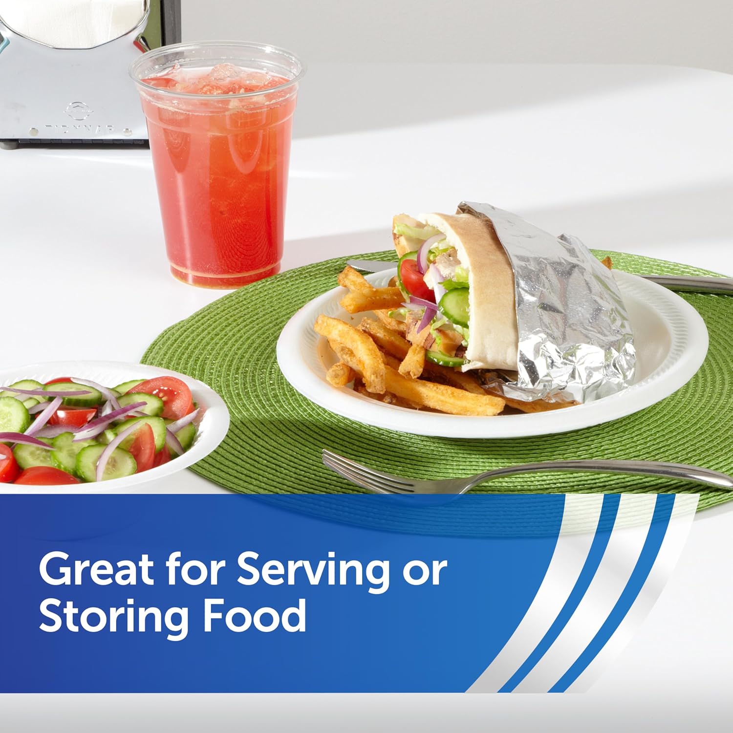 Reynolds_Foodservice_Pre-Cut_Aluminum_Foil_Sheets,_Great_for_Concessions,_Catering,_Cafeterias,_and_Restaurants,_Easily_Moldable_Around_Food,_12_x_10.75_Inches,_500_Ct.