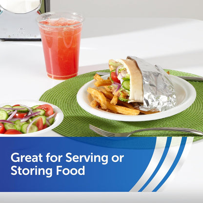 Reynolds_Foodservice_Pre-Cut_Aluminum_Foil_Sheets,_Great_for_Concessions,_Catering,_Cafeterias,_and_Restaurants,_Easily_Moldable_Around_Food,_12_x_10.75_Inches,_500_Ct.