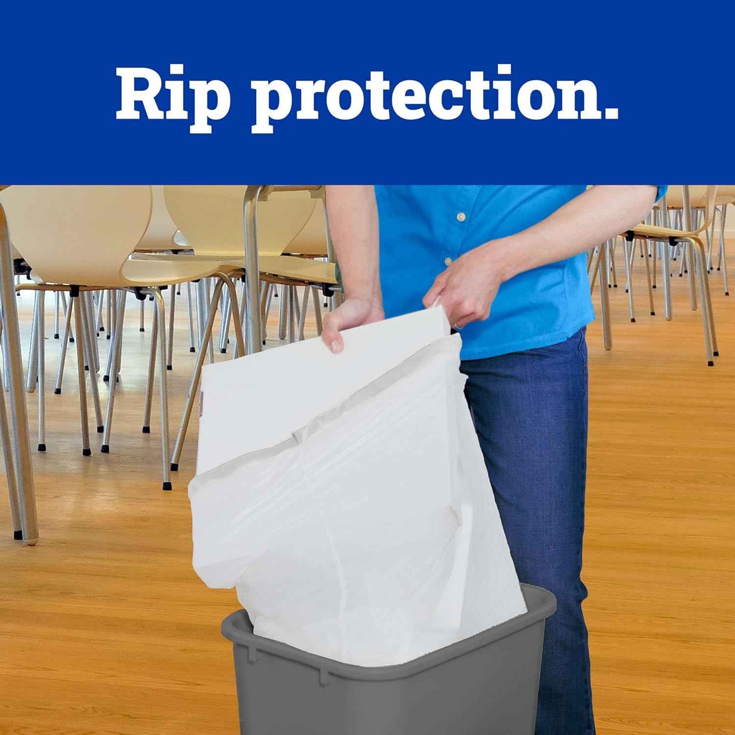 CloroxPro Glad ForceFlex Tall Drawstring Trash Bags, 13 Gal, 100 Ct (Pack May Vary)