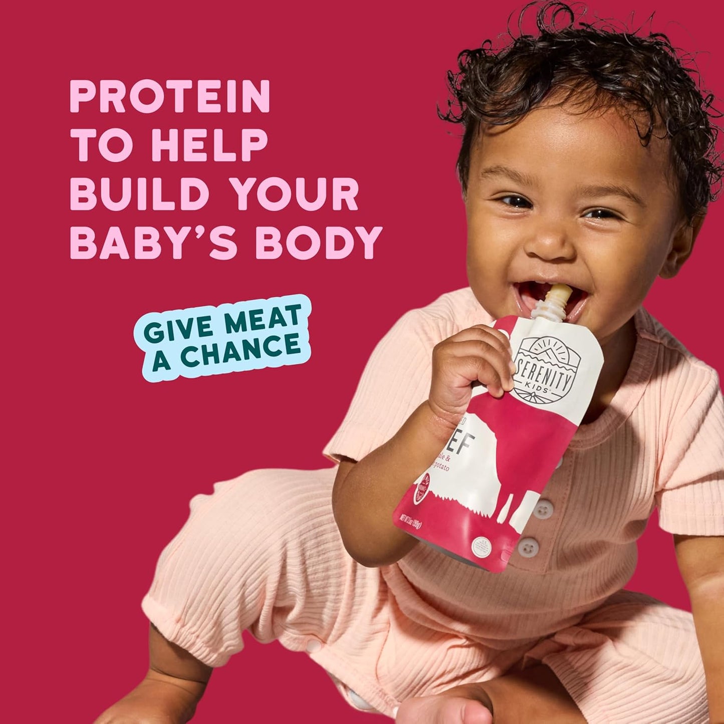 Serenity_Kids_6+_Months_Baby_Food_Pouches_Puree_Made_With_Ethically_Sourced_Meats_&_Organic_Veggies_|_3.5_Ounce_BPA-Free_Pouch_|_Grass_Fed_Beef,_Kale,_Sweet_Potato_|_1_Count