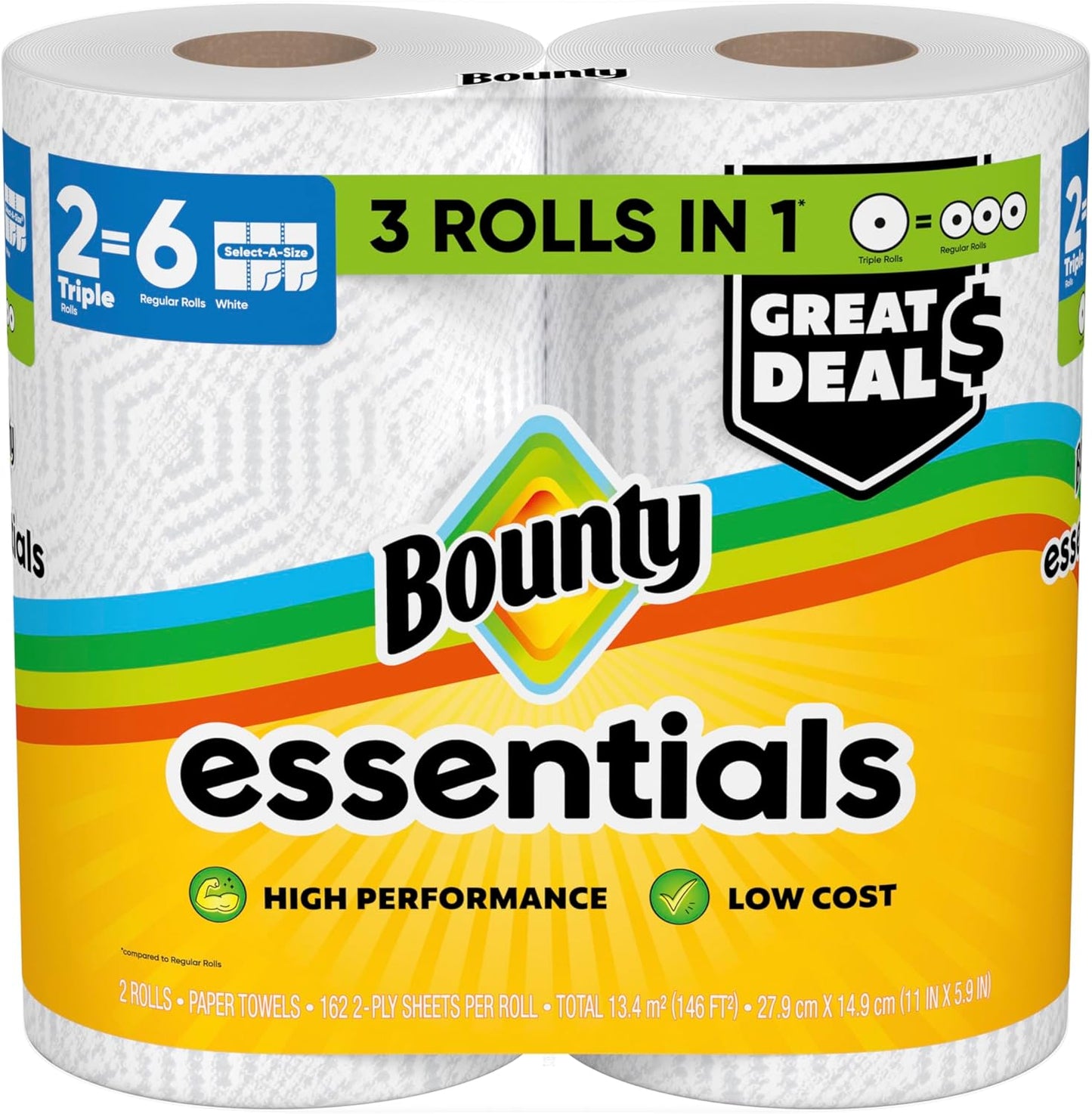Bounty_Essentials_Select-A-Size_Paper_Towels,_White,_2_Triple_Rolls_=_6_Regular_Rolls_(Packaging_May_Vary)