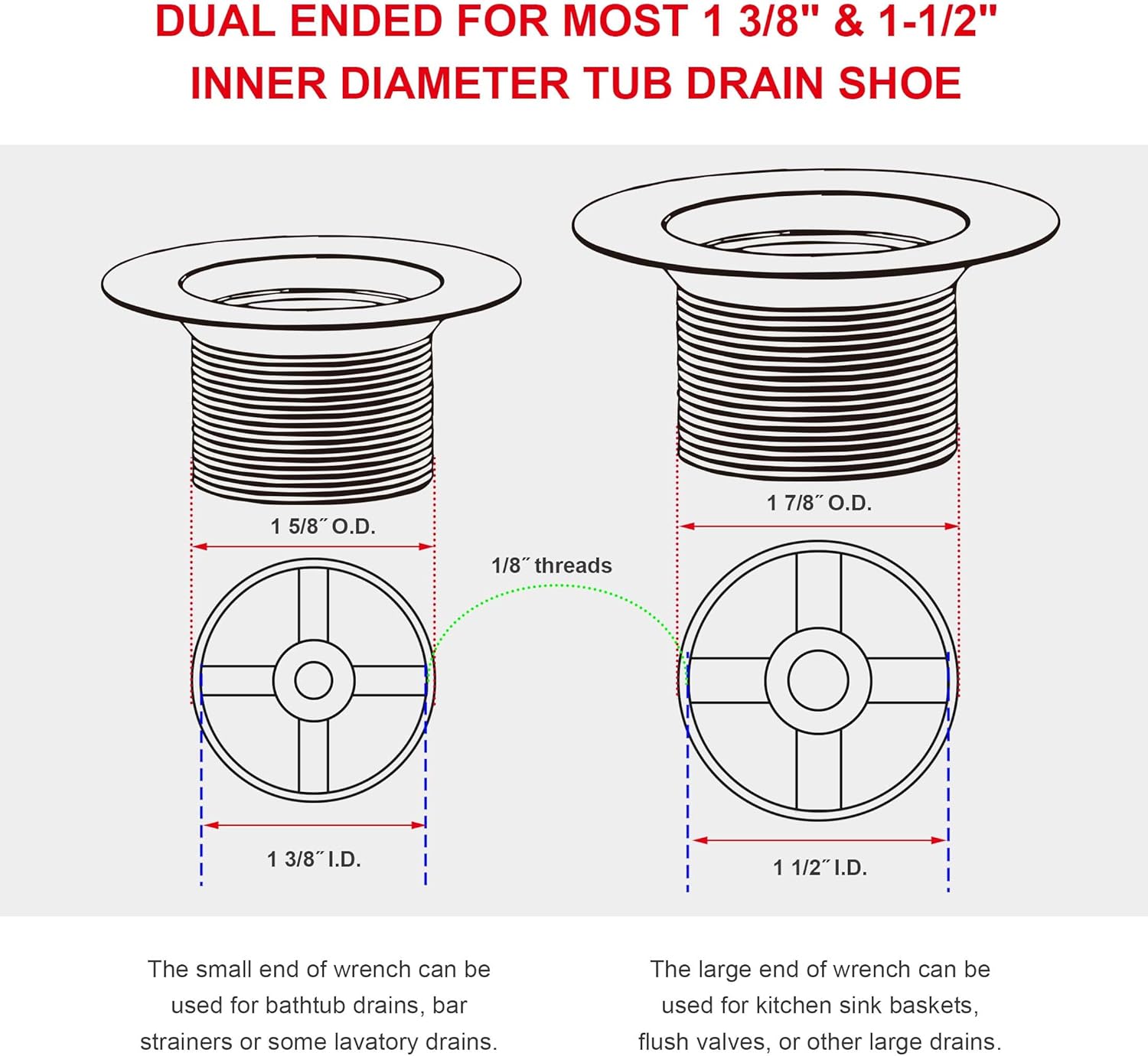 HAUTMEC_Tub_Drain_Remover_Wrench_Tool_Heavy_Duty_Aluminum_Shower_Bathtub_Drain_Removal_Tool_PL0030