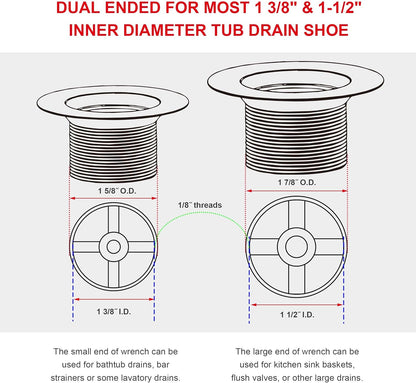 HAUTMEC_Tub_Drain_Remover_Wrench_Tool_Heavy_Duty_Aluminum_Shower_Bathtub_Drain_Removal_Tool_PL0030