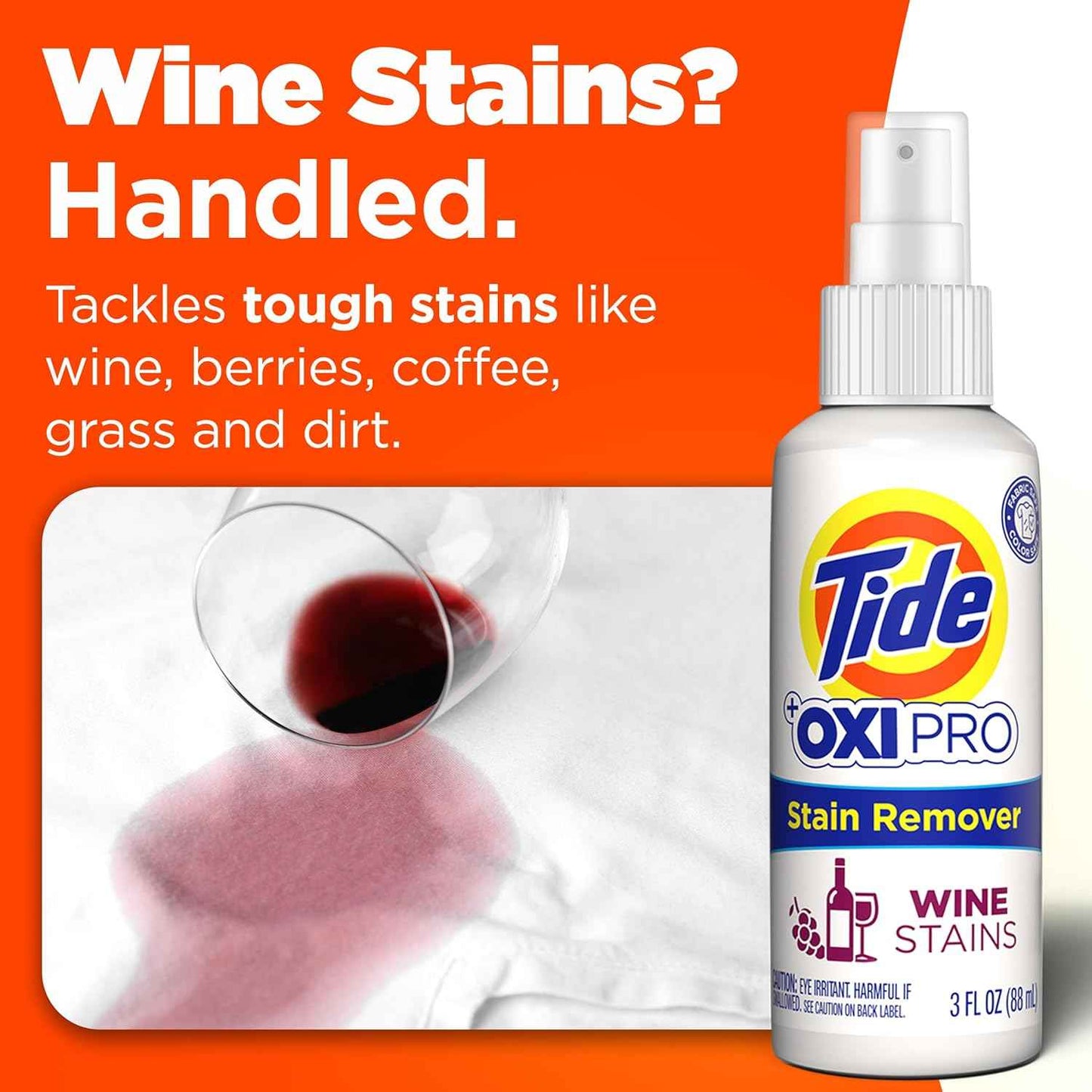 Tide Laundry Stain Remover Ultimate Stain Pack - Wine, Blood, and Grease Stain Remover