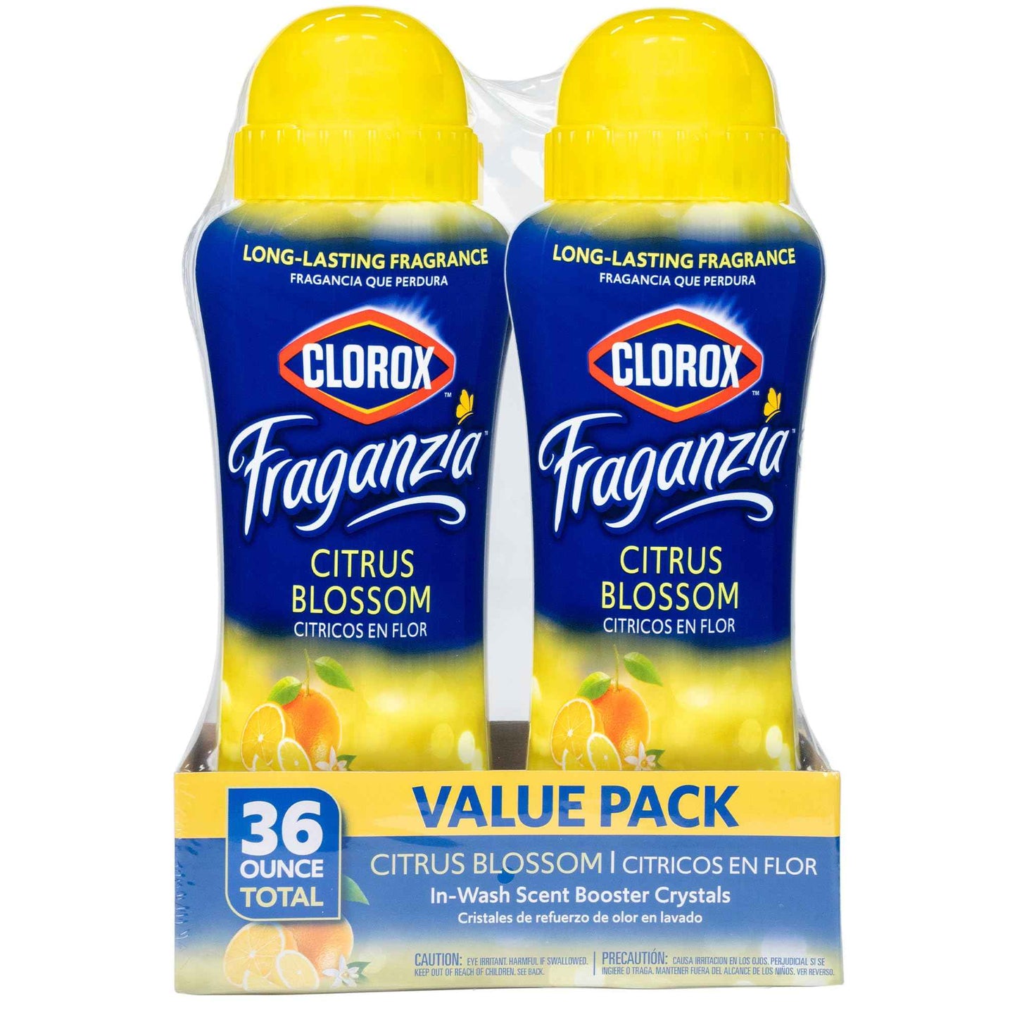 Clorox Fraganzia Laundry Scent Booster Crystals, In-Wash Fragrance Beads for Fresh-Smelling Clothes & Linens, Safe for All Fabrics & Colors, Easy-Pour Bottle