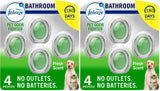 Febreze Multicolor Bathroom Air Freshener, Plug in Alternative, Air Fresheners for Home, Bathroom, Kitchen, and Closet