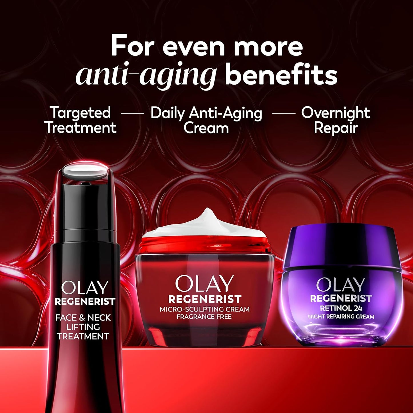 Olay_Face_Moisturizer,_Regenerist_Micro-Sculpting_Cream_for_Women,_Fragrance-Free_-_Anti-Aging,_Anti-Wrinkle,_Firming_Skin_Care_-_Triple_Collagen_Cream,_Peptide,_Hyaluronic_Acid,_Niacinamide,_2.6oz