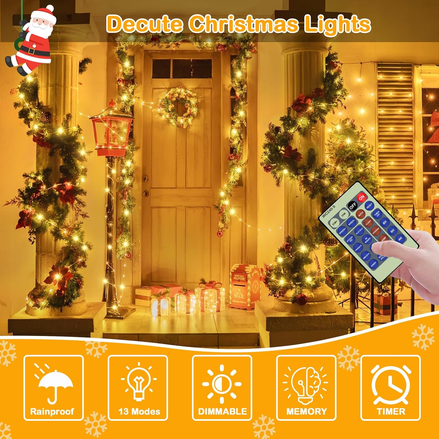 Decute_164FT_500LED_Christmas_Fairy_String_Lights_Dimmable_with_Remote_Control_Copper_Wire_Starry_Lights_with_UL_Cerficated_Decorative_for_Party_Wedding_Bedroom_Christmas_Tree_Warm_White