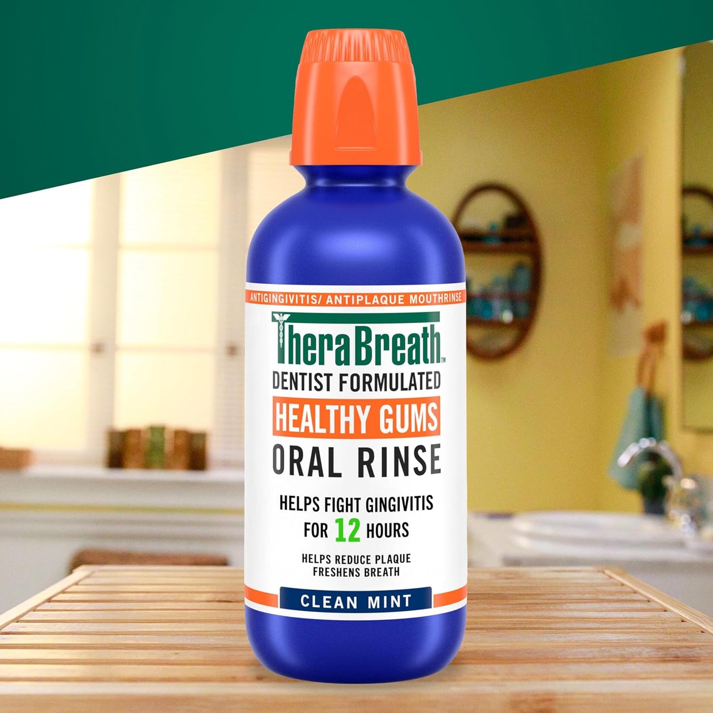 TheraBreath_Healthy_Gums_Oral_Rinse,_Antigingivitis,_Clean_Mint_Flavor,_Dentist_Formulated_to_Help_Prevent_Gingivitis_and_Support_Gum_Health,_Alcohol_Free,_1_Liter