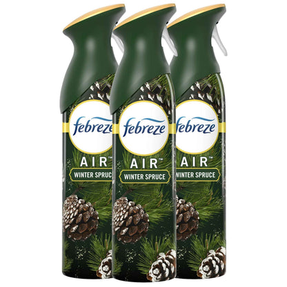 Febreze Air Mist Air Freshener Spray, Odor-Fighting Room Spray, Air Fresheners for Home and Bathroom and Kitchen, Aerosol Can, Mountain Scent