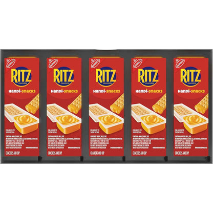 Handi-Snacks RITZ Crackers 'N Cheesy Dip Snack Packs, 20 Snack Packs