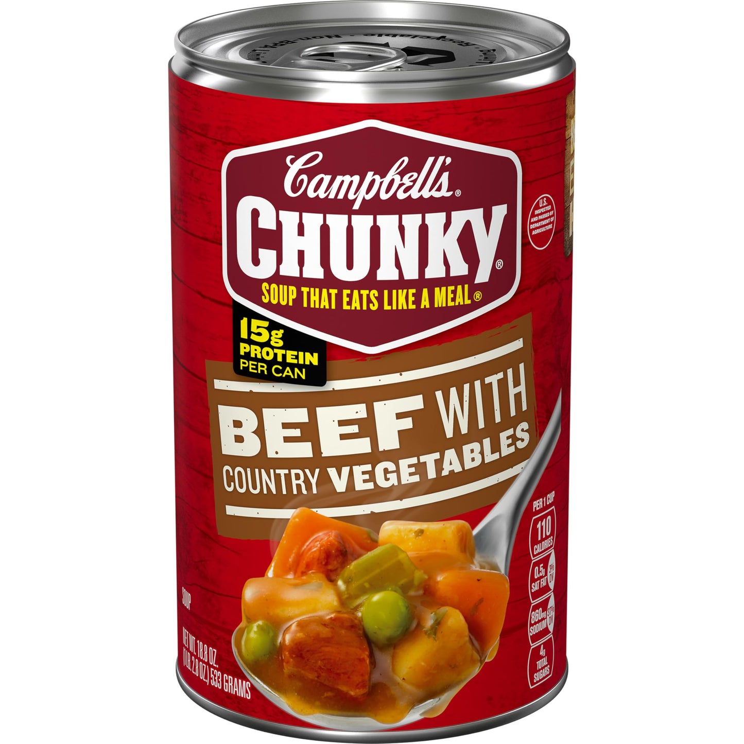 Beef Soup with Country Vegetables - 18.8 Ounce (Pack of 1)