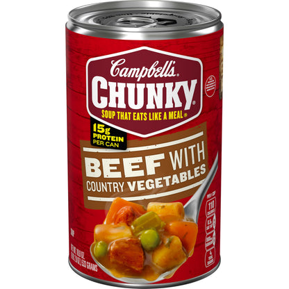 Beef Soup with Country Vegetables - 18.8 Ounce (Pack of 1)