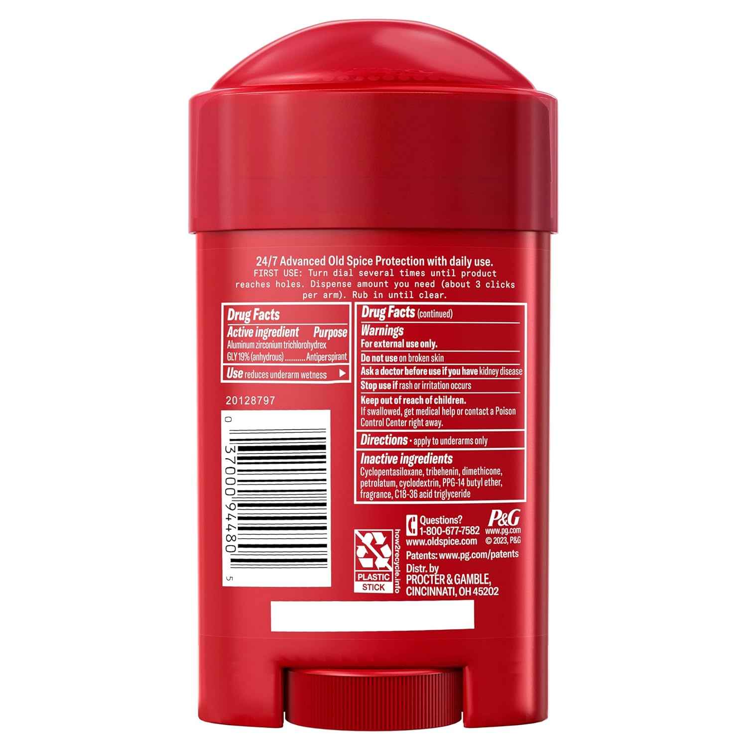 Old Spice Sweat Defense Antiperspirant & Deodorant for Men, 24/7 Ultimate Sweat Protection, Long Lasting Scent, Soft Solid