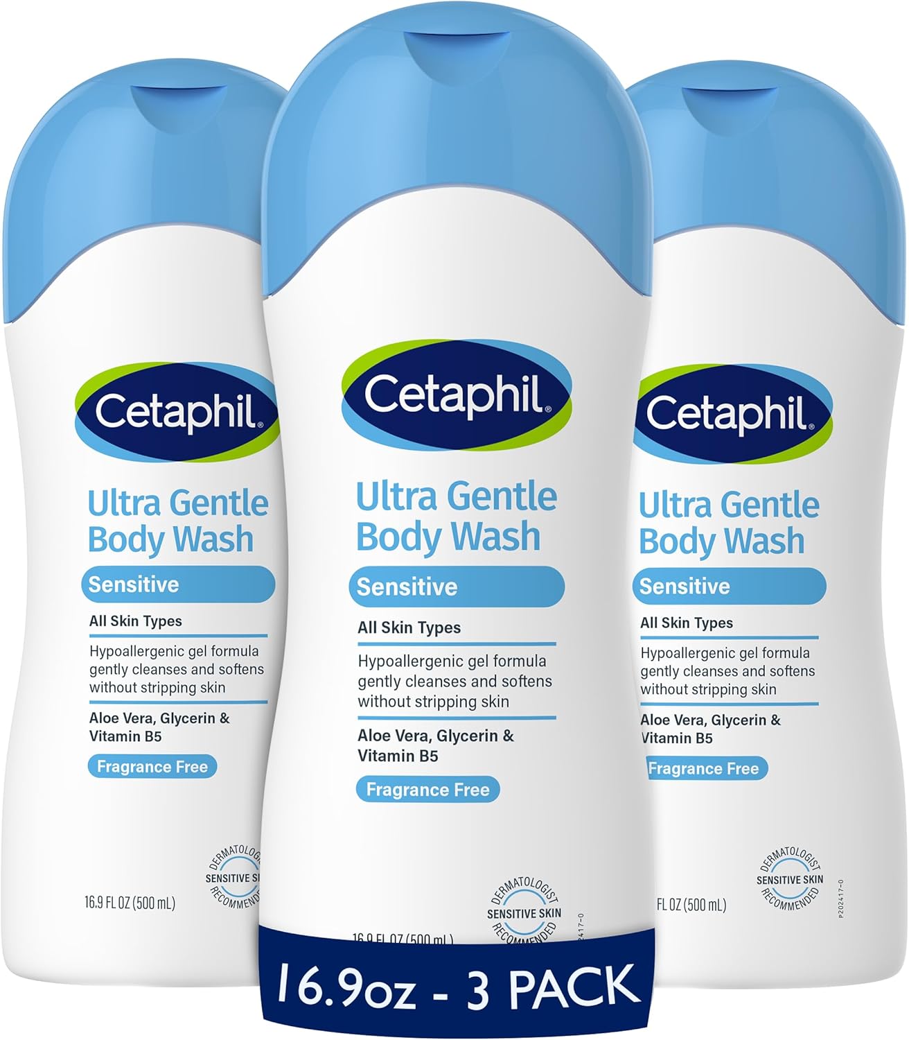 Cetaphil_Ultra_Gentle_Body_Wash,_For_Dry_to_Normal,_Sensitive_Skin,_16.9oz_Pack_of_3,_Aloe_Vera,_Vitamin_B5,_Hypoallergenic,_Paraben_Free,_Fragrance_Free,_Dermatologist_Tested