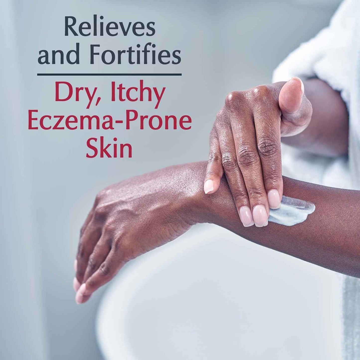 Eucerin Eczema Relief Body Cream, Colloidal Oatmeal Enriched, Steroid Free Eczema Cream