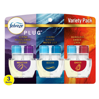 Febreze Odor-Fighting Fade Defy PLUG Air Freshener Refill
