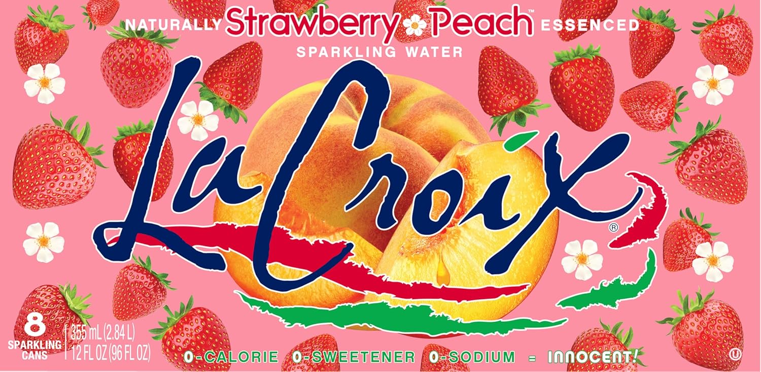 La_Croix_Sparkling_Water,_Strawberry_Peach,_12_Fl_Oz_(pack_of_8)