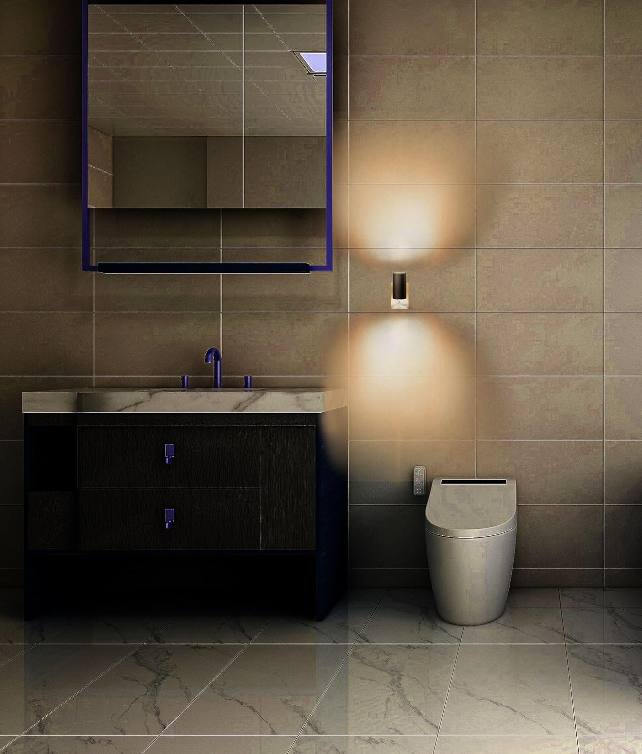 GEPLAD_4_Pack_LED_Night_Light,_Plug_Into_Wall,_Dusk_to_Dawn_Sensor,_Soft_White_3000K,Uplight_&_Downlight,_for_Bedroom,_Stairway,_Hallway,Bathroom_Dimmable