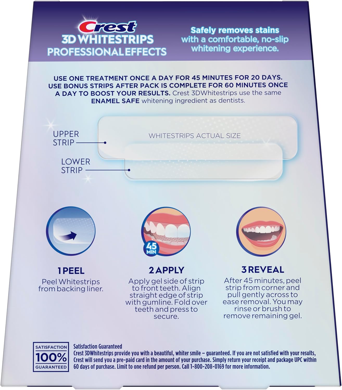 Crest_3D_Whitestrips_Professional_Effects_–_Teeth_Whitening_Kit,_22_Treatments_(20_+_2_Bonus),_Each_with_1_Upper/1Lower,_44_Strips_–_Crest_3DWhite_Teeth_Whitening_Strips